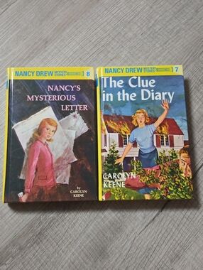 Vintage Nancy Drew Books 7 & 8